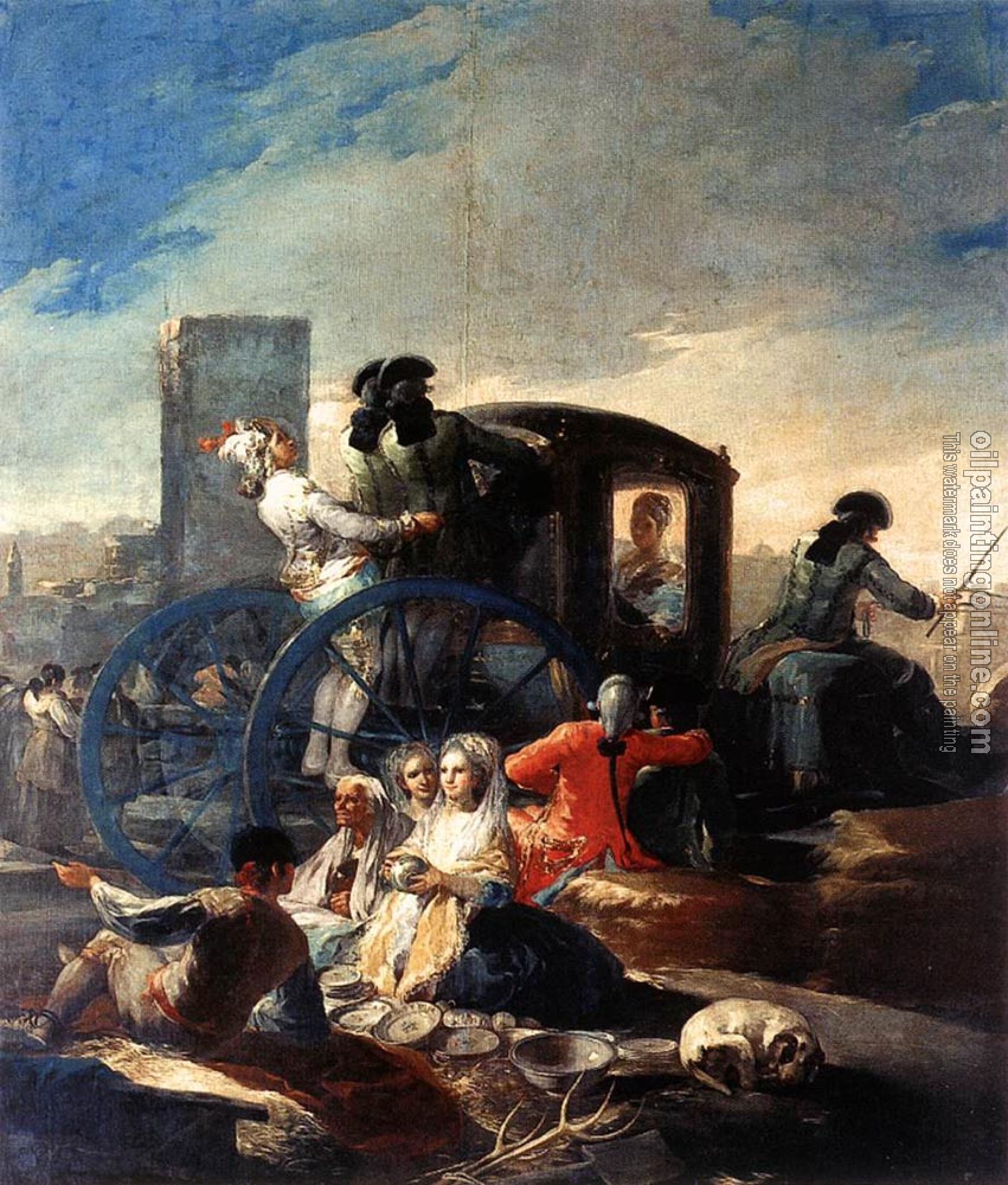 Goya, Francisco de - The Crockery Vendor
